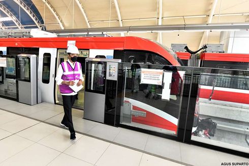 Sistem Persinyalan Kereta Tanpa Masinis LRT Jabodebek Ditargetkan Selesai Akhir 2021