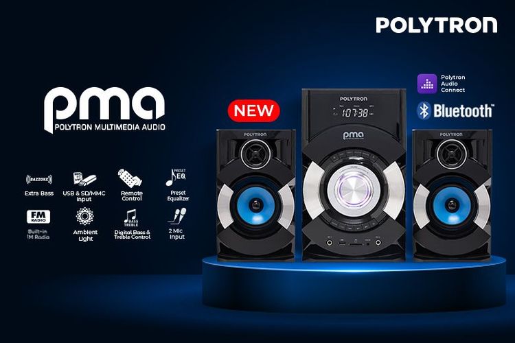 Polytron Bluetooth Speaker PMA 9507 /BA