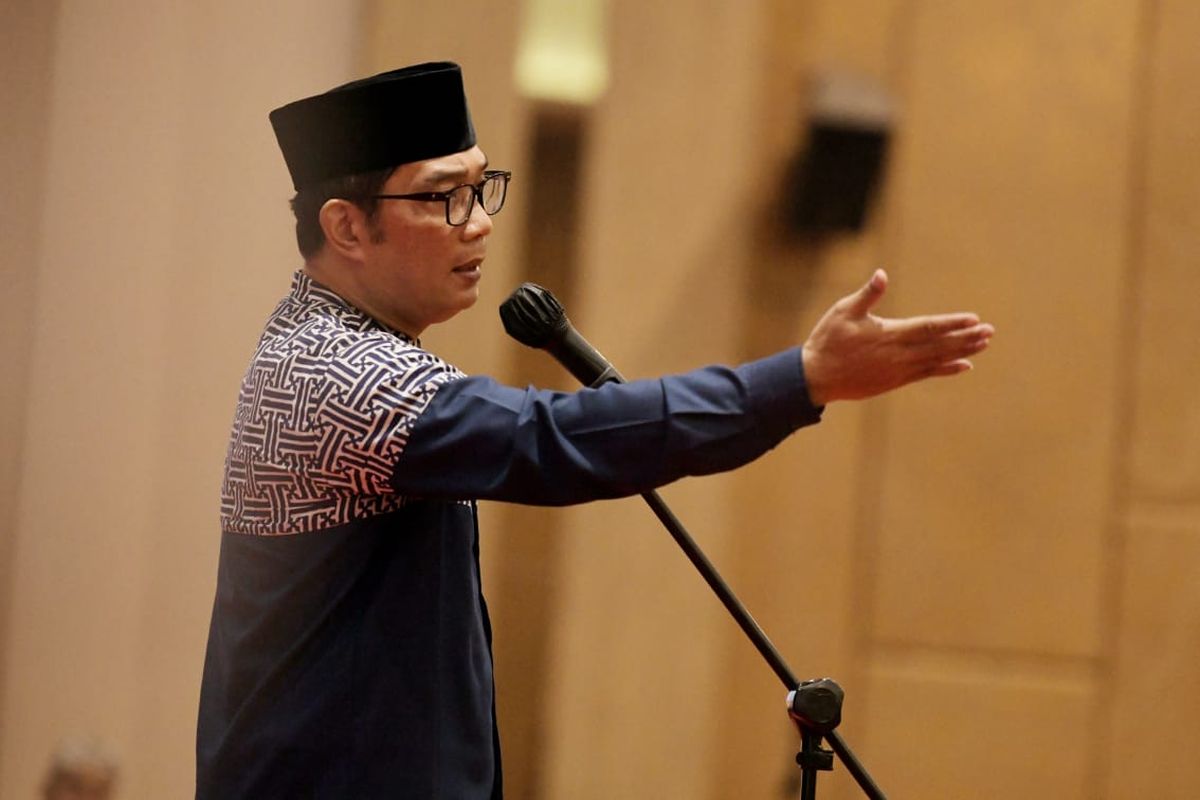 Gubernur Jawa Barat, Ridwan Kamil.
