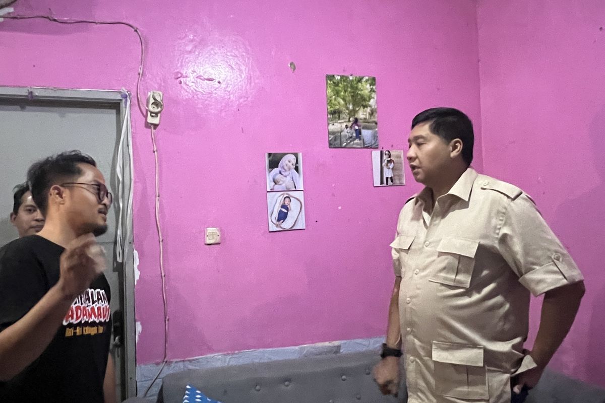 Kunjungi Perumahan di Karawang, Ara Bertemu Wartawan dan Penjual Batagor