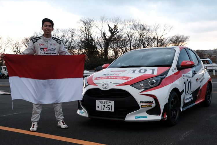 Toyota Gazoo racing Indonesia di Toyota Yaris Cup 2022