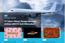 [POPULER TREN] Penyebab Malaysia Airlines MH370 Sulit Ditemukan | Minuman dan Buah untuk Obat Asam Lambung 