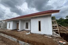 Progres Pembangunan Rumah Tahan Gempa di Bogor Capai 50 Persen