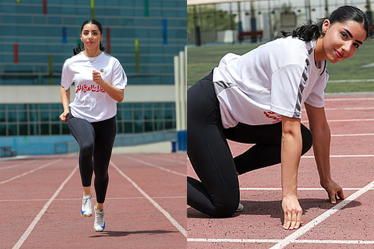 Maryam Al Farsi, Sprinter Olimpiade UEA.