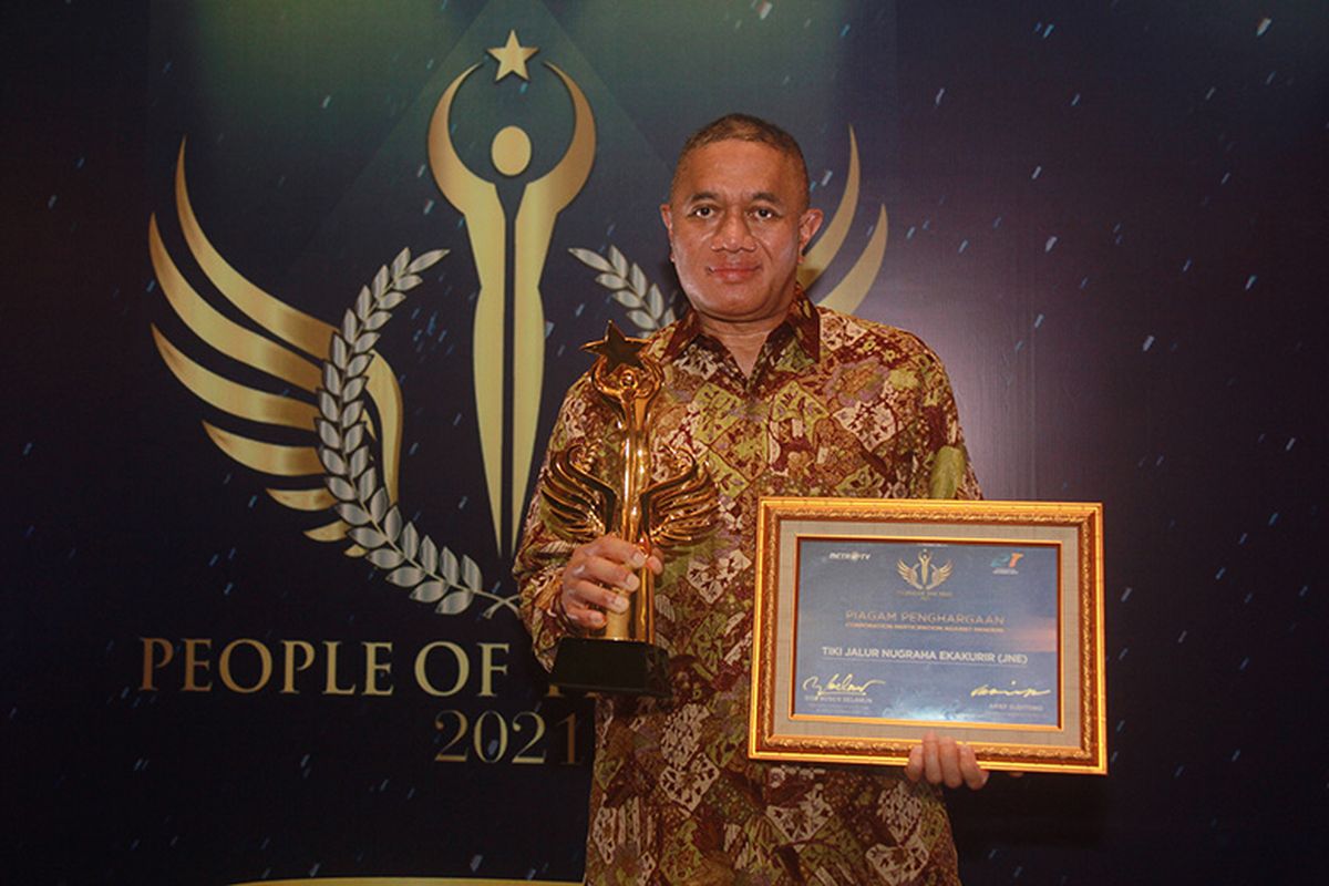 Bapak M. Feriadi Menerima Penghargaan Corporation Participation Againts Pandemi