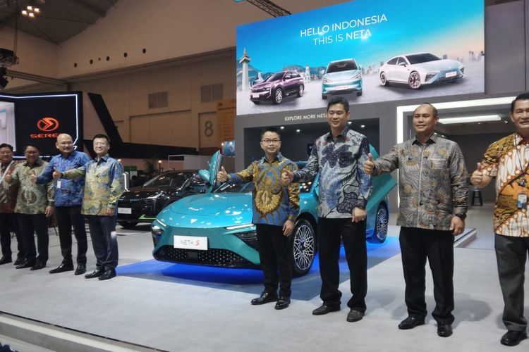 Neta, produsen mobil listrik asal China resmi hadir di Indonesia melalui pameran otomotif Gaikindo Indonesia International Auto Show (GIIAS) 2023.
