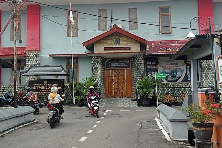 Kondisi Rutan Kelas IIB Magetan tampak depan
