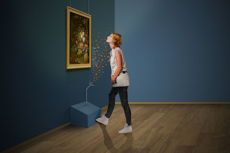 Pameran bau bertajuk Fleeting - Scents in Colour yang akan diadakan di Museum Mauritshuis di Belanda hingga 29 Agustus 2021 (https://www.mauritshuis.nl/).