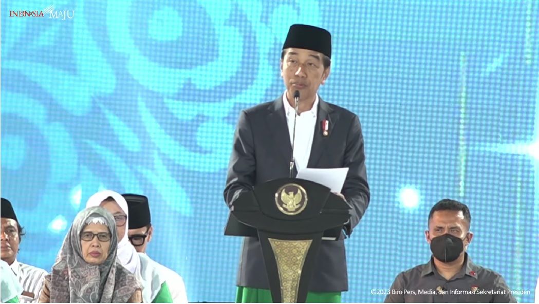 Jokowi Ajak Umat Islam Jaga dan Lestarikan Kebudayaan Nusantara