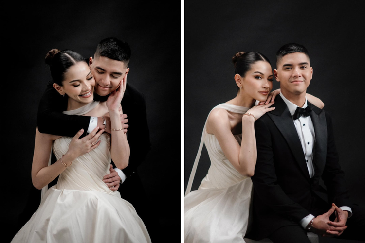 Foto prewedding Alyssa Daguise dan Al Ghazali dibagikan lewat akun Instagram pribadi keduanya, Kamis (12/6/2025).
