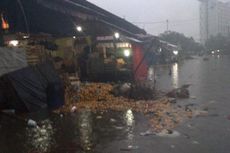 Pasar Gedebage Ikut Terendam Banjir, Aktivitas Perdagangan Lumpuh
