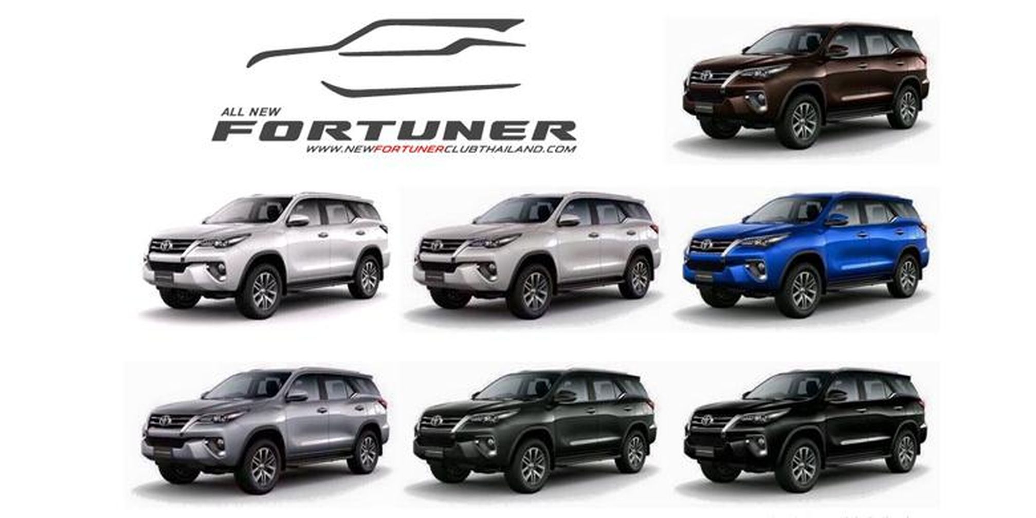 Hasil gambar untuk warna baru fortuner