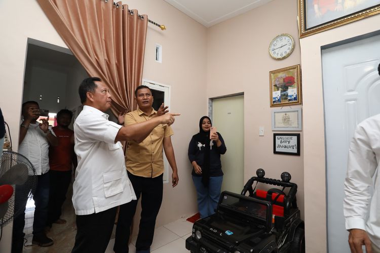 Mendagri dan Menteri PKP Tinjau Klaster Rumah MBR di Binjai dan Deli Serdang