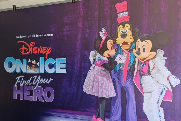 Gambaran Pertunjukan Disney On Ice Jakarta 2025