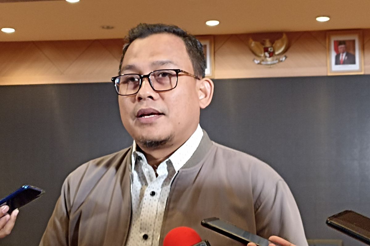 Juru Bicara Penindakan dan Kelembagaan KPK Ali Fikri saat ditemui di Gedung ACLC KPK, Senin (9/1/2023).