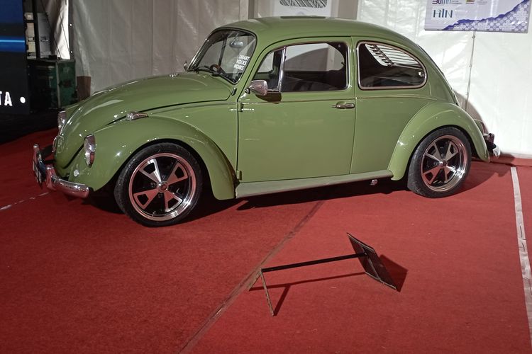 VW Kodok hijau dipamerkan