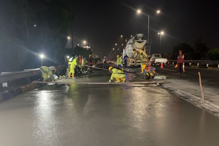 Perbaikan Tol JORR hingga 3 Juli, Sejumlah Lajur Ditutup Sementara