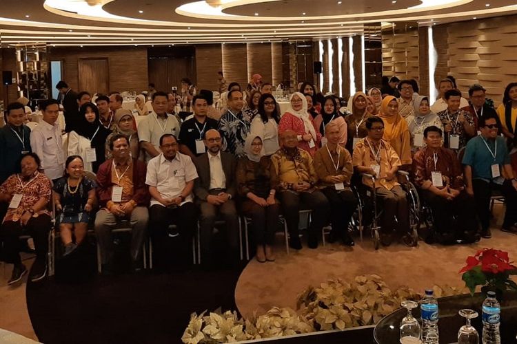 Dialog Publik bertema ASEAN Enabling Masterplan 2025, Pengarusutamaan Hak-hak Penyandang Disabilitas di Indonesia, Rabu (7/8/2019) di Jakarta.