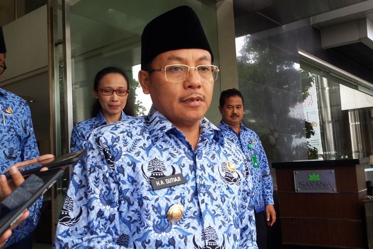 Wali Kota Malang, Sutiaji usai menghadiri Musrenbang Lansia di kota Malang, Senin (17/2/2020).