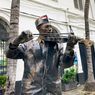 Kisah Manusia Patung di Kota Tua Jakarta, Sempat Ngamen di Kampung Akibat Pandemi