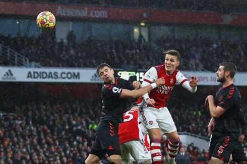 Babak Pertama Arsenal Vs Southampton: The Gunners Efektif, 3 Tembakan 2 Gol