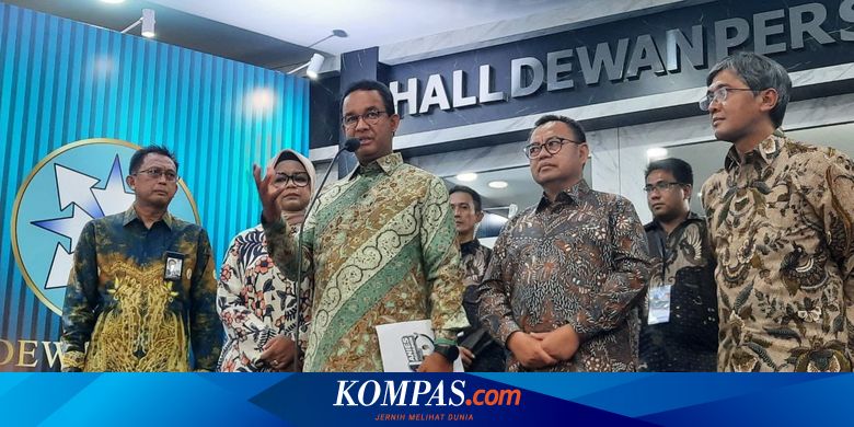 Hadiri Deklarasi Kemerdekaan Pers meski Jadwal Padat, Anies: Pers itu Penting