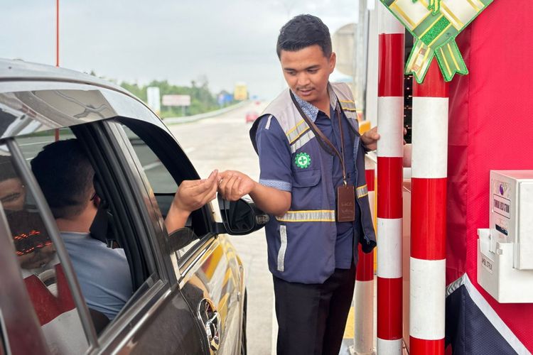 5 Hari Lebaran, Lalin Tol Sigli-Banda Aceh Meroket 324 Persen