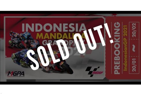 Jadwal Penjualan Tiket Resmi MotoGP Mandalika 2021