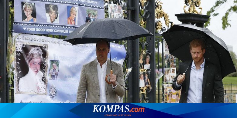 Pangeran William dan Harry Akhirnya Bertemu di Peresmian Patung Diana - Vimarsana News