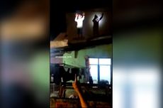 Viral, Video Maling Kabur ke Atap Rumah Warga, Bagaimana Ceritanya?
