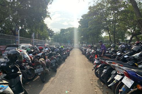 Biaya Parkir Motor di Jakarta Fair Rp 15.000, Langsung Bayar di Tempat