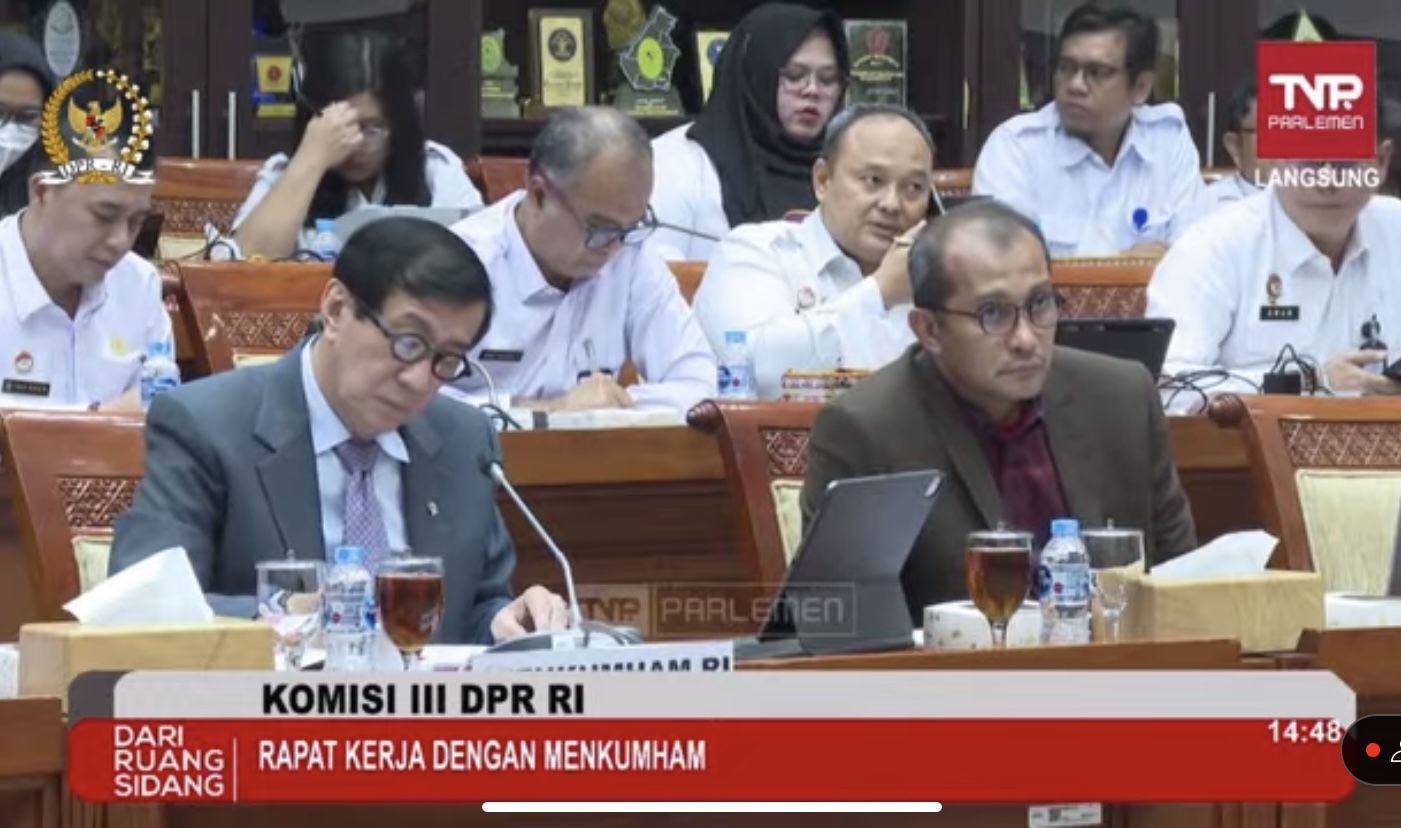 Wakil Ketua KPK Bantah Yasonna soal 