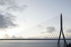 Jembatan Kabel Terpanjang di Dunia Dibangun 2016