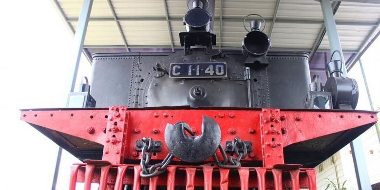Lokomotif tertua di Museum Kereta Ambarawa bernomor seri C1140 tahun 1890, buatan Jerman. 