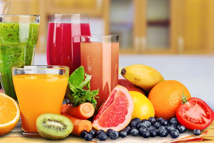 Ilustrasi jus buah, jus buah bisa menyebabkan kenaikan berat badan, Minum Jus Setiap Hari Bisa Bikin Berat Badan Naik, Begini Alasannya...