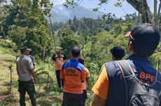 100 Hektar Hutan di Lereng Gunung Agung Terbakar