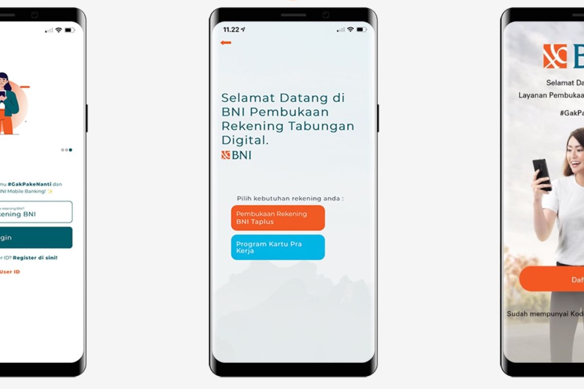 Cara buka rekening BNI online lewat aplikasi BNI Mobile Banking dan syarat-syaratnya