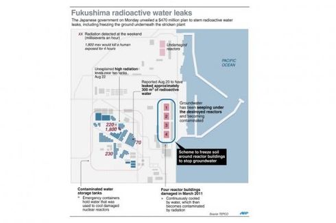 Level Radiasi Fukushima Meningkat Lagi