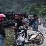 Diduga Rem Blong, Truk Trailer Terlibat Kecelakaan Beruntun dengan Mobil dan 5 Motor di Lampung