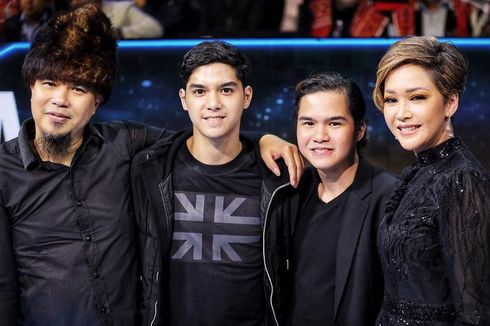 Pertemuan Manis Ahmad Dhani dan Maia Estianty di Indonesian Idol X yang Bikin Senyum-senyum