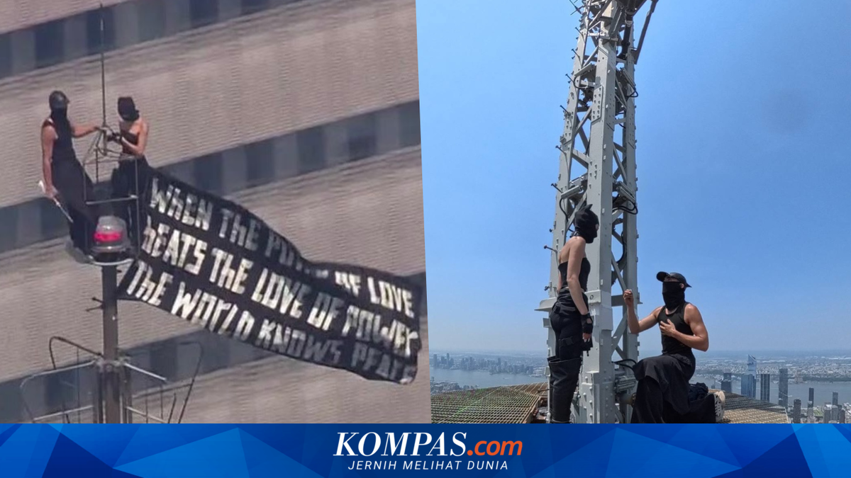 Nekat Panjat Empire State untuk Lamaran, Pasangan Rusia Berakhir Ditangkap