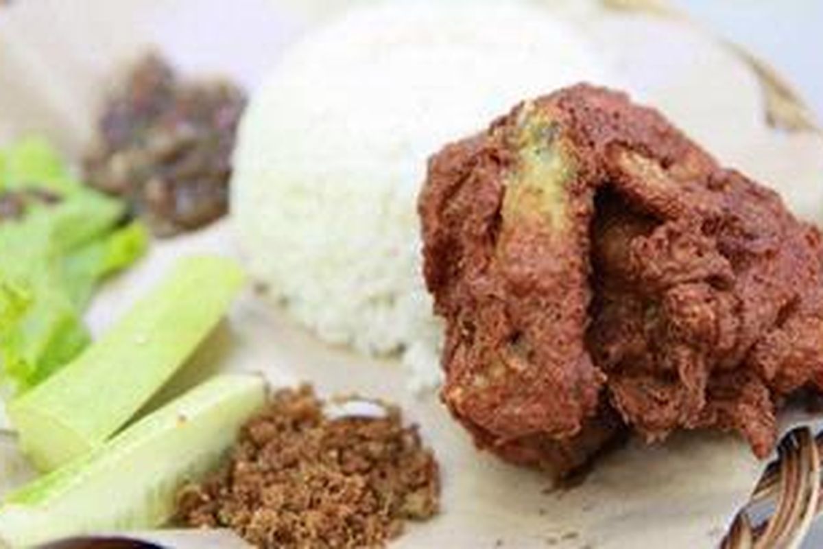 Ayam Lepaas di Kelapa Gading.
