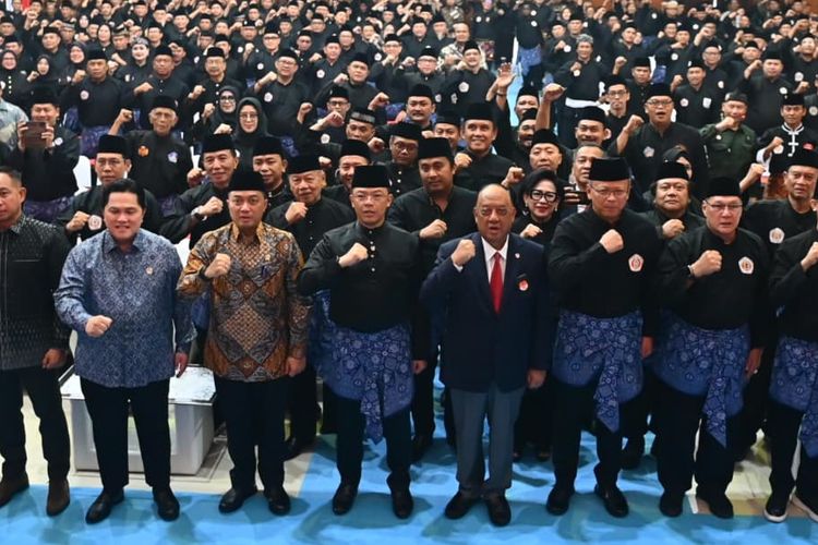 Sugiono Resmi Gantikan Prabowo Jadi Ketum PB IPSI, Edhy Prabowo Jadi Ketua Harian