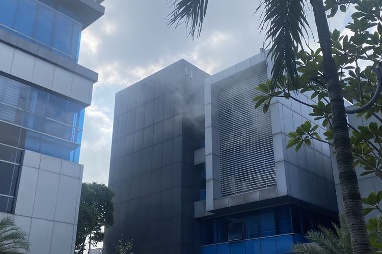 Gedung Kantor Kemendagri di Pasar Minggu Jaksel Terbakar