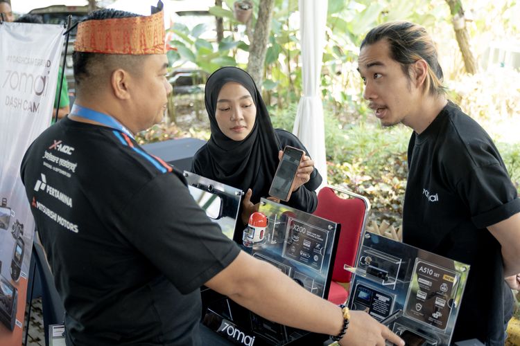 70mai beri edukasi terkait pentingnya dashcam buat kendaraan ke komunitas