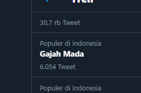 Ramai di Twitter, Bagaimana Sosok Patih Gajah Mada?