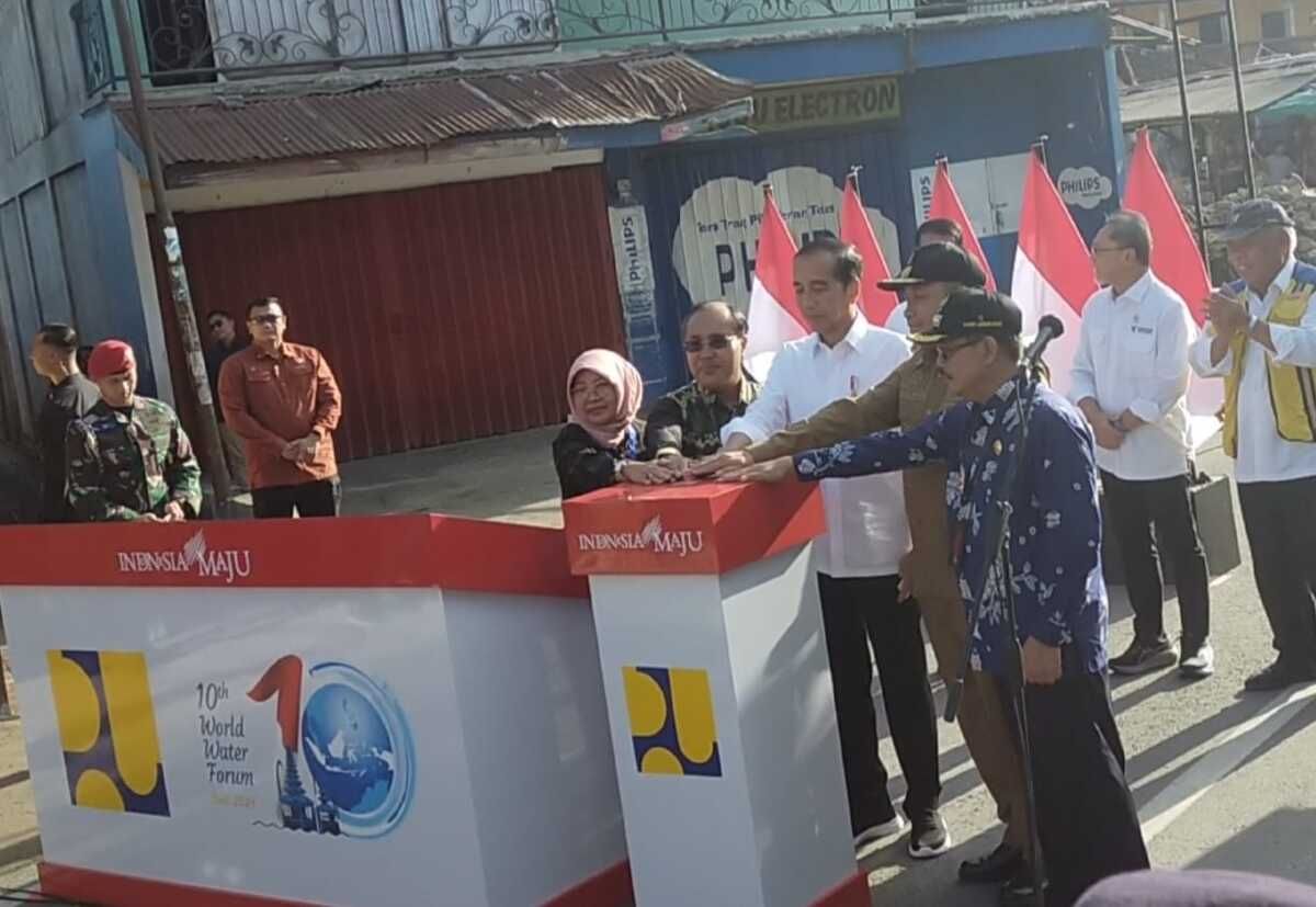 Presiden Jokowi Resmikan 7,47 Kilometer Jalan Inpres di Lombok Barat