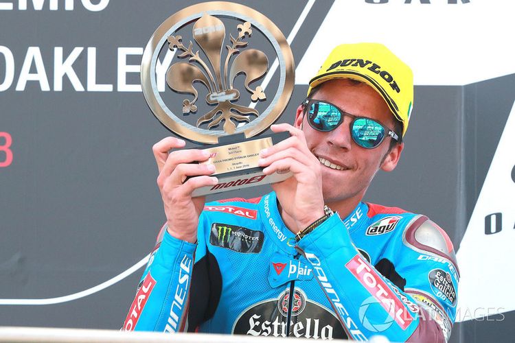 Joan Mir berhasil podium ketiga di GP Italia 2018, dan akan menjadi pebalap tim pabrikan Suzuki musim 2019.