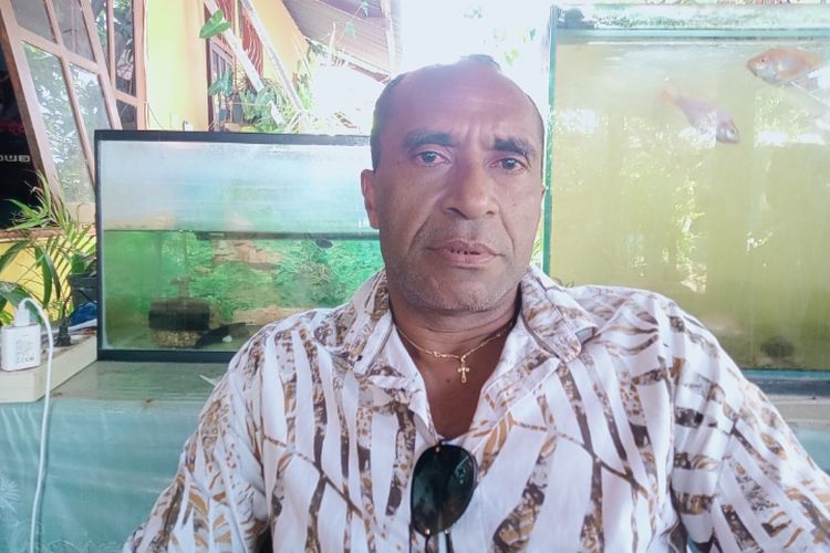 Ketua Organisasi Masyarakat Parlemen jalanan Papua Barat, Ronald Mambieuw.