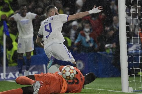 HT Chelsea vs Real Madrid: Lahir 3 Gol Sundulan, Los Blancos Unggul 2-1